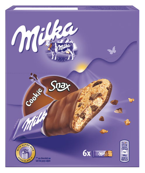 Milka Cookie Snax 6er (165g)