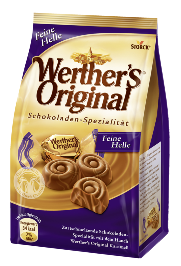Werther's Original Schokoladen-Spezialität Feine Helle (153g)