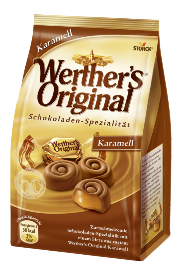 Werther's Original Schokoladen-Spezialität Karamell (153g)