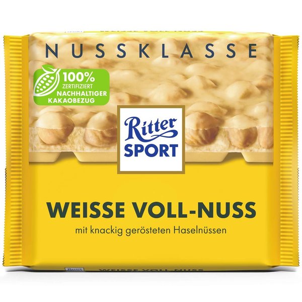 Ritter Sport Weisse Voll-Nuss (100g)