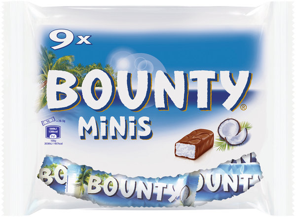Bounty Minis 9er Beutel (275g)