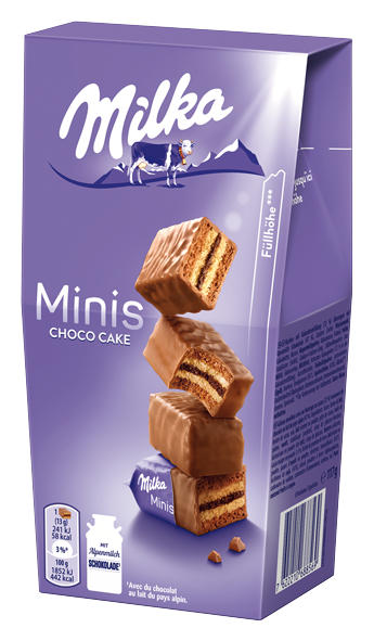 Milka Minis Choco Cake (117g)