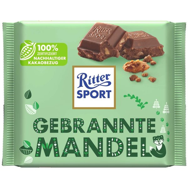 Ritter Sport Gebrannte Mandel 100g