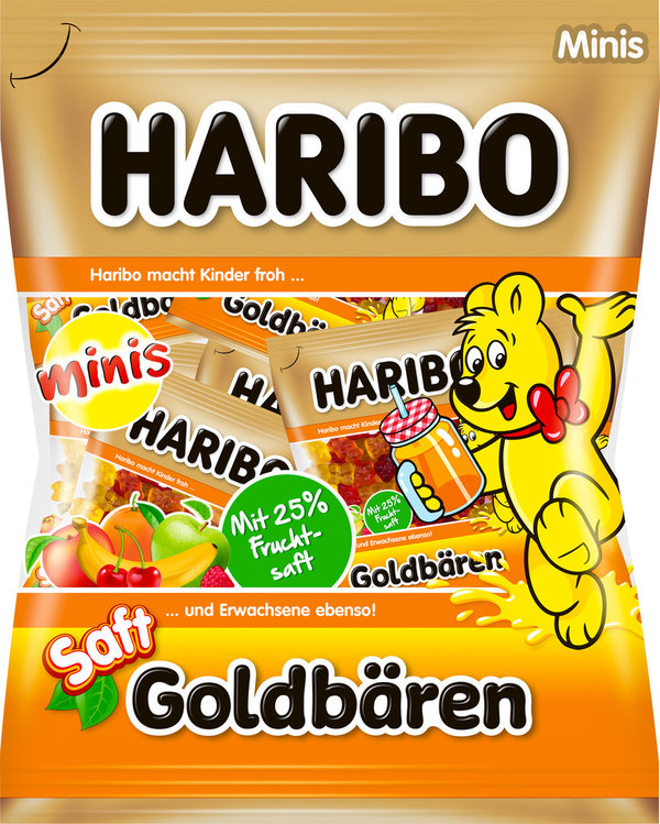 Haribo Saft Goldbären Minis (220g)
