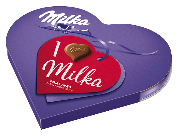 Milka I love Milka Pralinés Herz (44g)