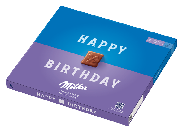 Milka 'Happy Birthday' Pralinés Milchcrème 110g