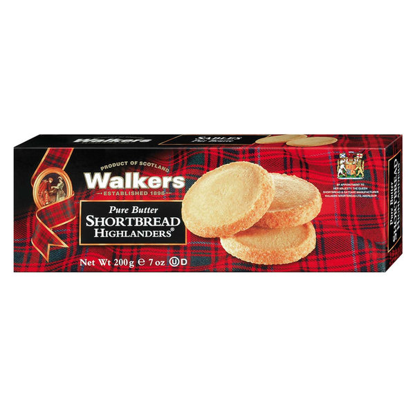 Walkers Pure Butter Shortbread Highlanders 200g