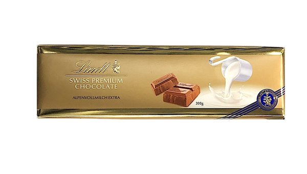 Lindt Swiss Premium Chocolate Alpenvollmilch Extra (300g)