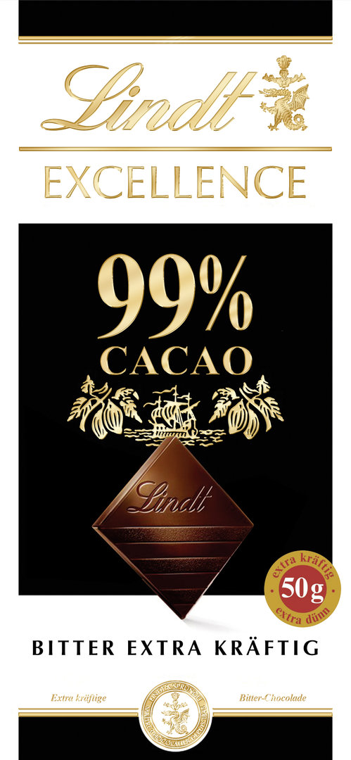 Lindt Excellence 99% Cacao (50g)