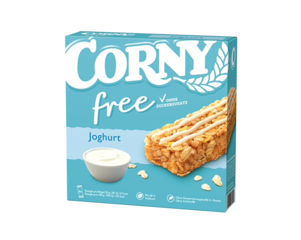 Corny free Joghurt 6 x 20 g (120g)