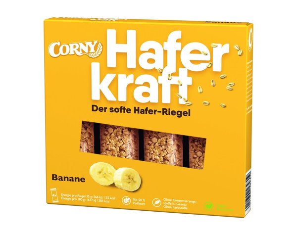 Corny Haferkraft Banane 4 x 35 g (140g)