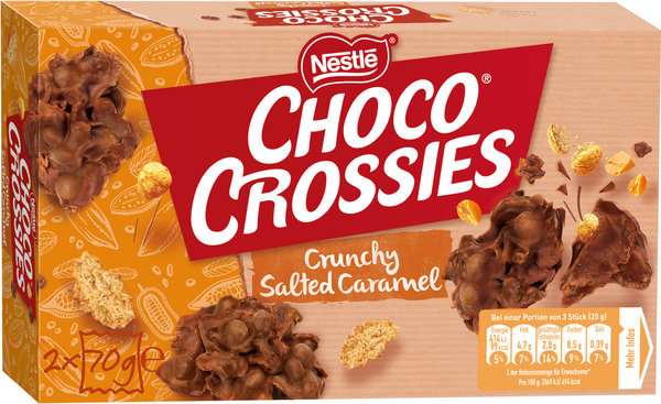 Choco Crossies Crunchy Salted Caramel (140g)