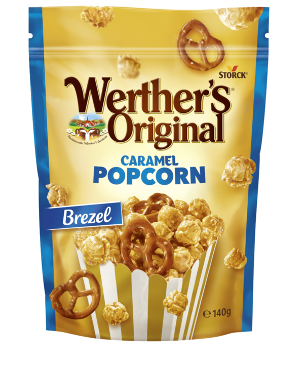 Werther's Original  Popcorn Caramel -  Brezel (140g)