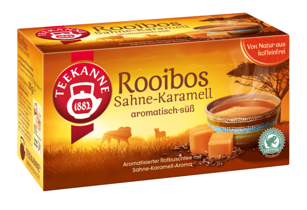 Teekanne Rooibos Sahne-Karamell 2er (35g)
