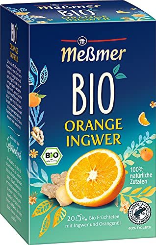 Meßmer Tee Bio Orange Ingwer 20er -40g