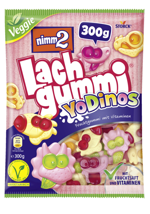 nimm2 Lachgummi YoDinos (300g)