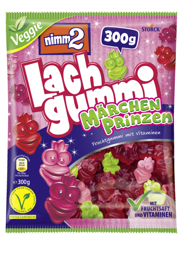 nimm2 Lachgummi Märchenprinzen (300g)