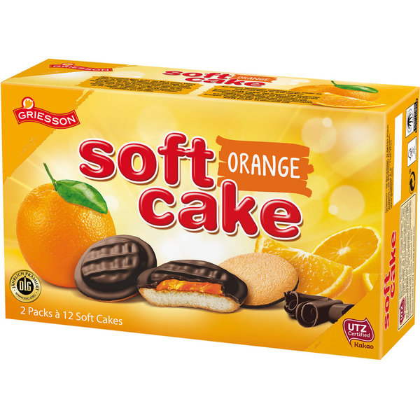 Griesson Soft Cake Orange 2x12er (300g)
