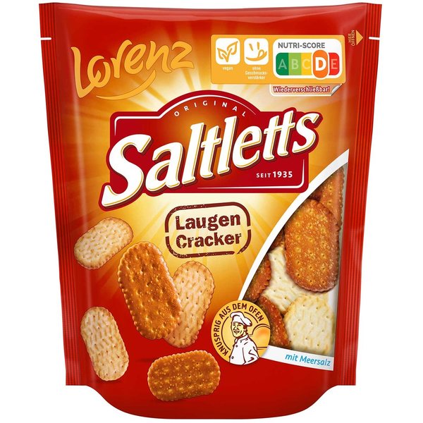 Lorenz  Saltletts Laugen Cracker (150g)