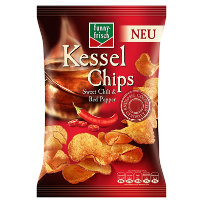 funny-frisch Kessel Chips Sweet Chili & Red Pepper (120g)
