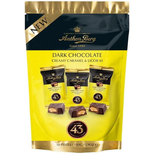 Anthon Berg Dark Chocolate Licor 43  Minis (100g)