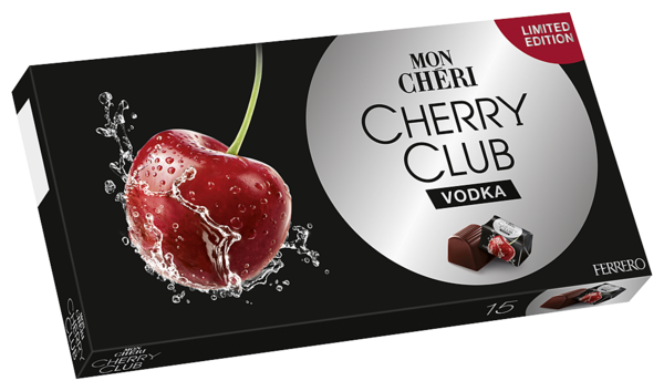 Mon Chéri Cherry Club Vodka 15er - Limited Edition - (157g)