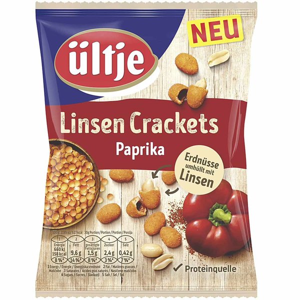 Ültje Linsen Crackets Paprika (110g)