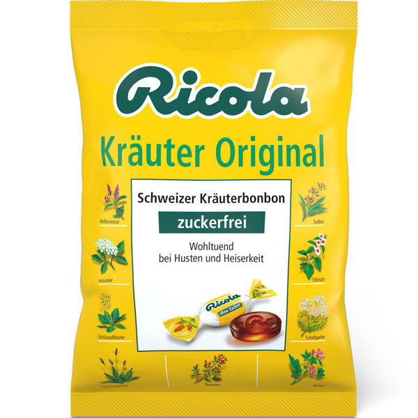 Ricola Kräuter Original zuckerfrei (75g)