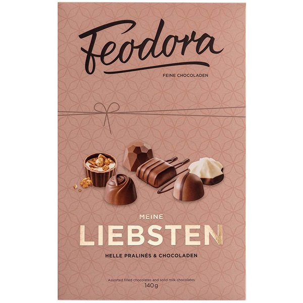 Feodora Meine Liebsten Helle Pralinés & Chocoladen (140g)