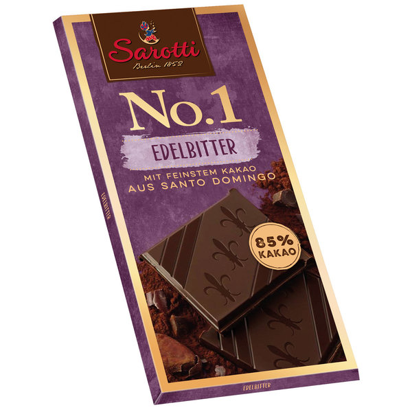 Sarotti No.1 Edelbitter 85% Kakao (100g)