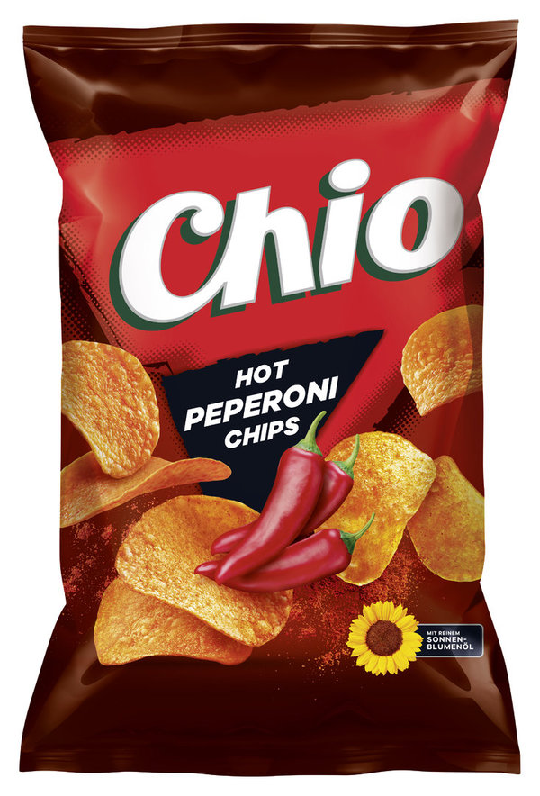 Chio Hot Peperoni Chips (150g)