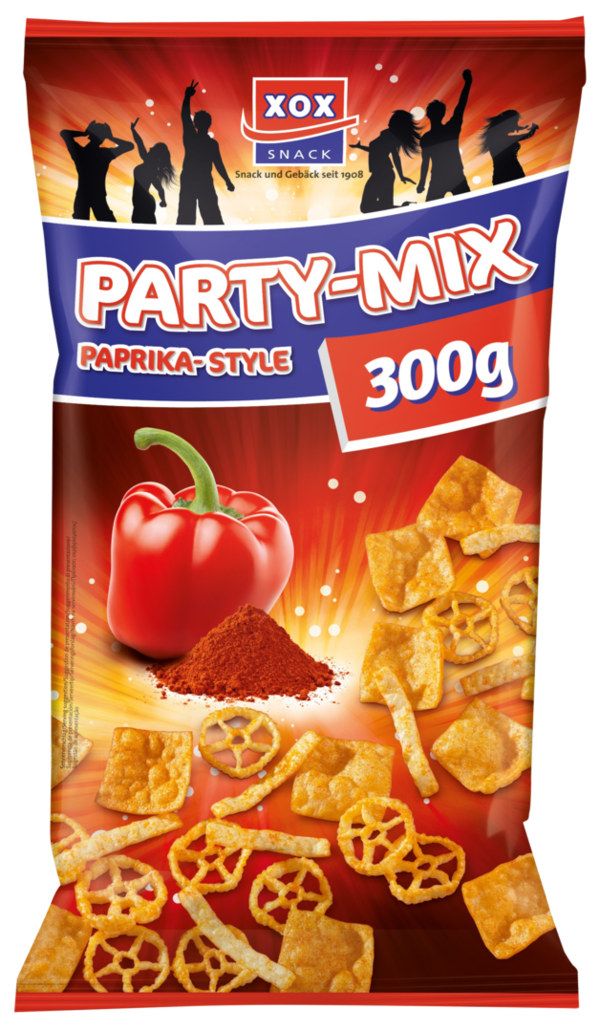 XOX Party-Mix Paprika-Style (300g)