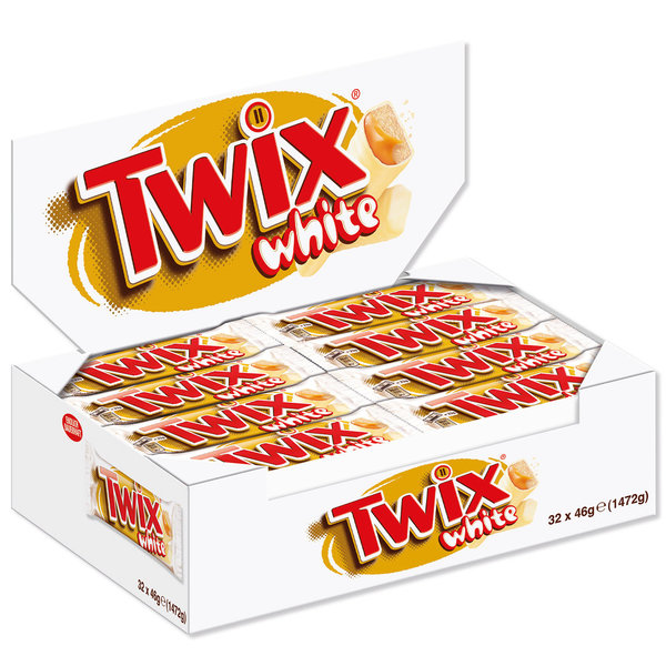 Twix White Thekendisplay 30 x 46 g - Limited Edition - (1472g)