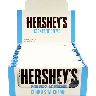Hershey's Cookies & Creme 24er x 40 g (960g)