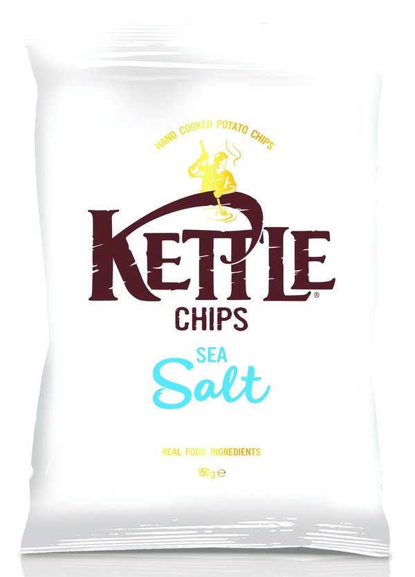 Kettle Chips Sea Salt (150g) (MHD 03.06.2023)