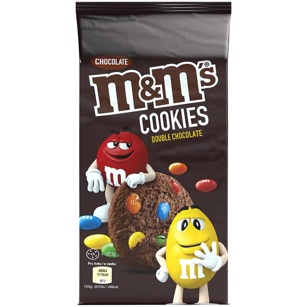 M&M'S Cookies Double Chocolate (180g)