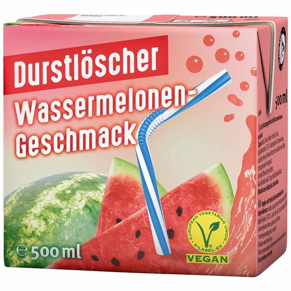 Durstlöscher Eistee Wassermelone (500ml)