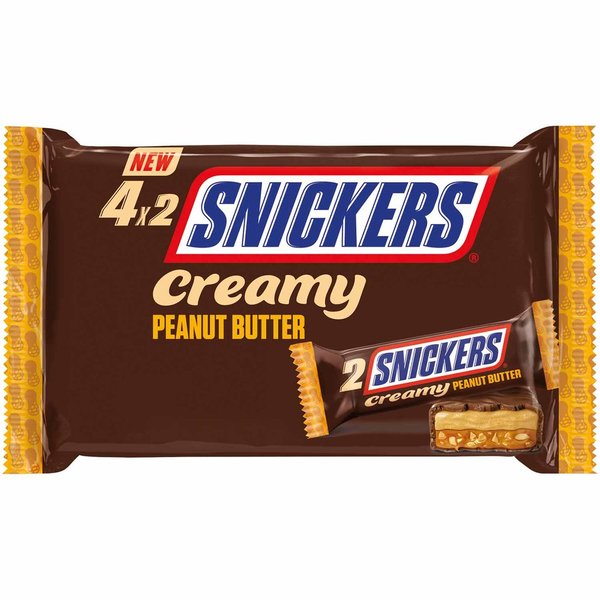 Snickers Creamy Peanut Butter 4x 36,5g (146g)