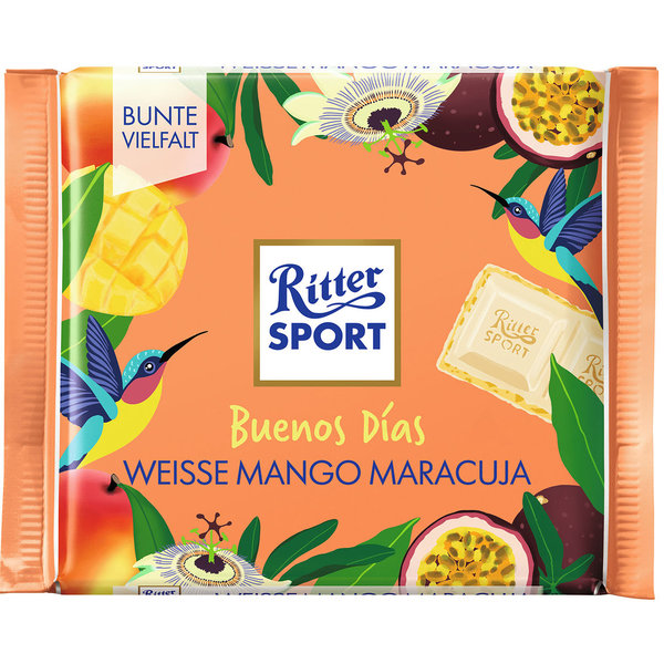 Ritter Sport 'Buenos Días' Weisse Mango Maracuja (100g)