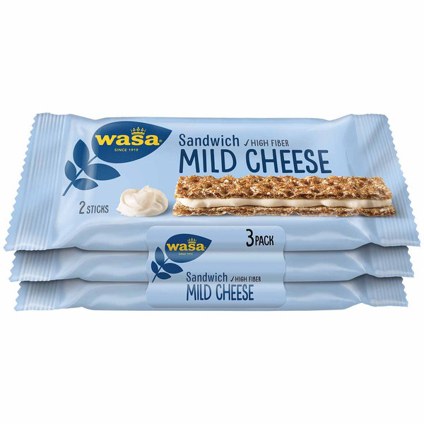 Wasa Sandwich Mild Cheese 3er (90g)