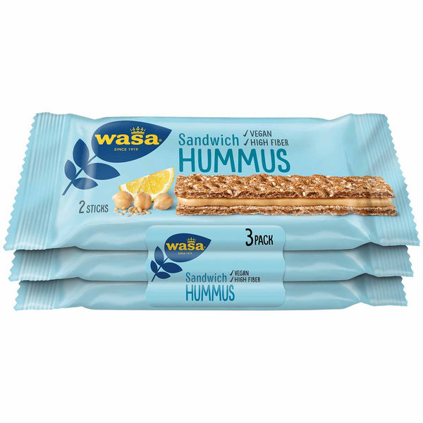 Wasa Sandwich Hummus 3er (96g)
