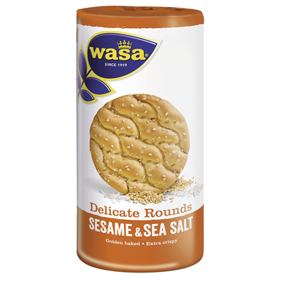 Wasa Delicate  Round Sesam & Sea Salt (290g)