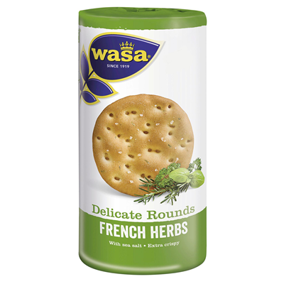 Wasa Delicate  Round French Herbs (250g)