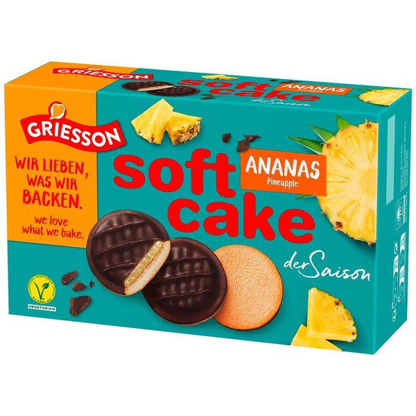 Griesson Soft Cake Ananas 2x150g - 300g