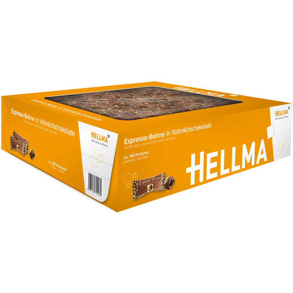 Hellma Espresso-Bohne in Vollmilchschokolade  380er(418g)