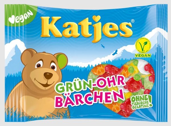 Katjes Grün-Ohr Bärchen  (175g)