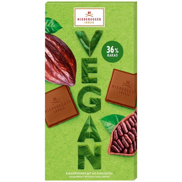 Niederegger Vegan 36% Kakao Tafel 100g