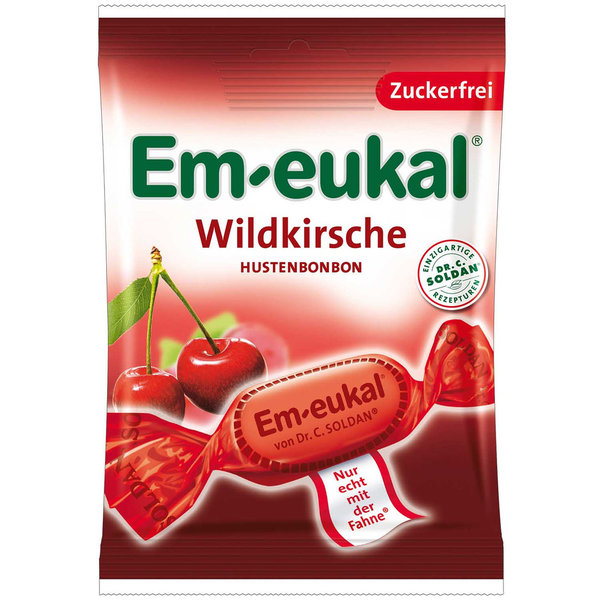 Em-eukal Wildkirsche zuckerfrei 75g
