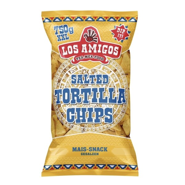 Los Amigos Salted Tortilla Chips 750g