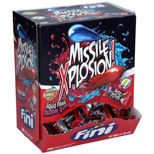 Fini Missile Xplosion Bubble Gum 200er(1000g)